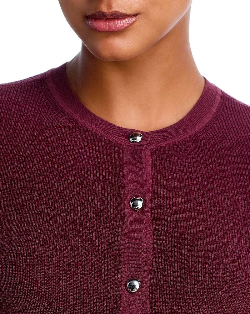 Dina Short Sleeve Cardigan-Sweaters-Uniquities