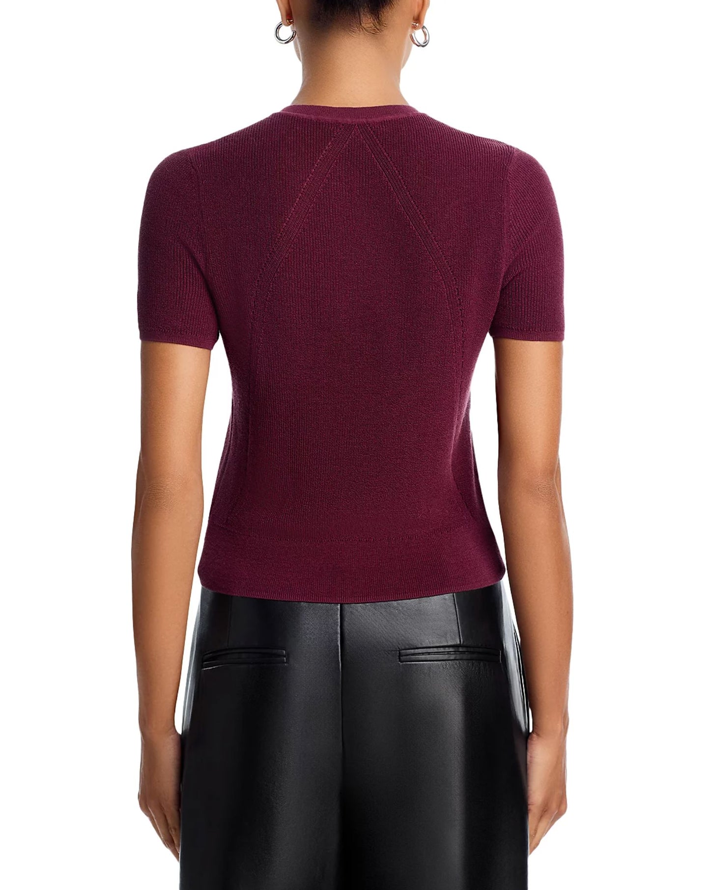 Dina Short Sleeve Cardigan-Sweaters-Uniquities