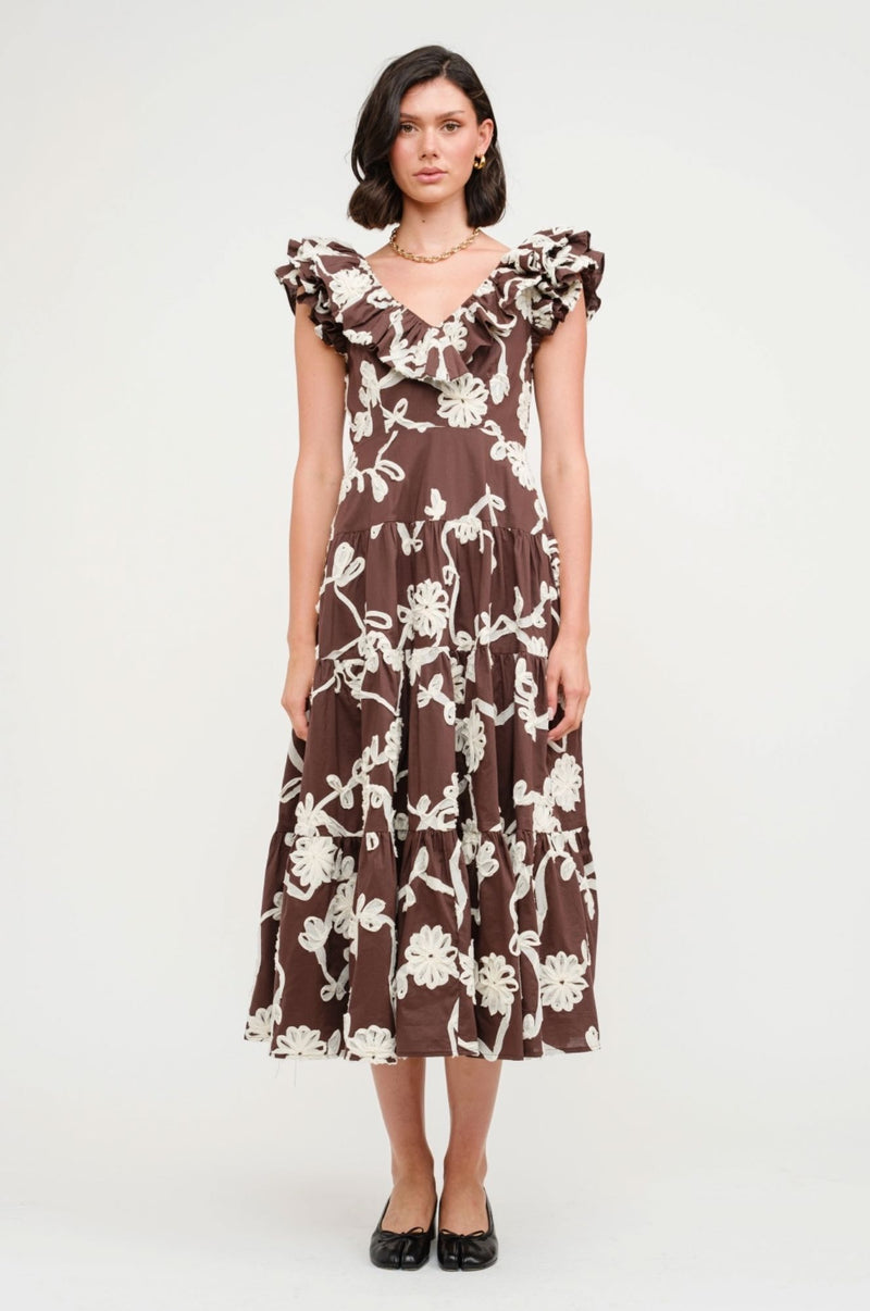 Bella Midi Dress-Dresses-Uniquities