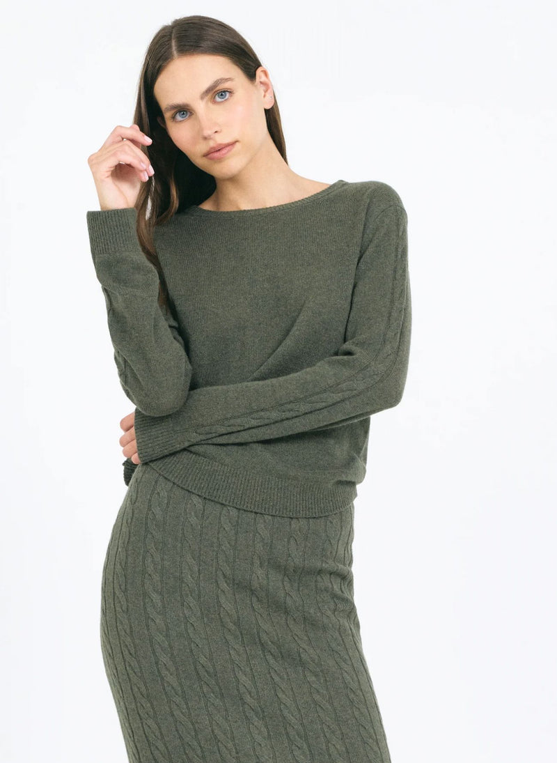 Jane Cable Pullover-Sweaters-Uniquities