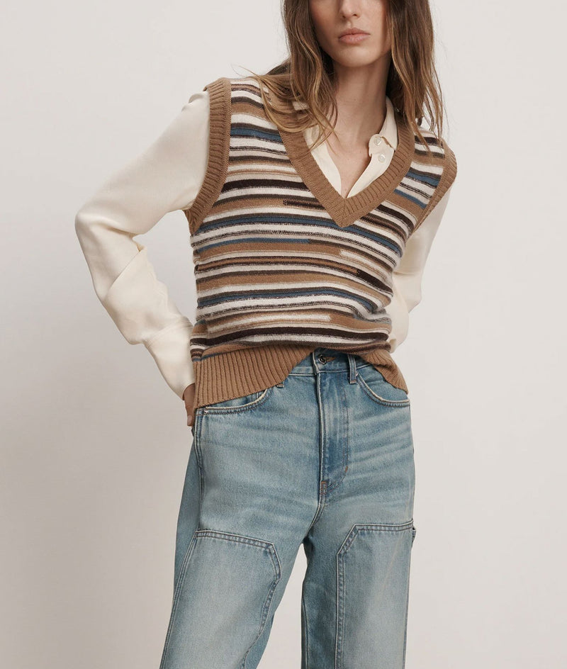 Helenka Knit Vest-Sweaters-Uniquities