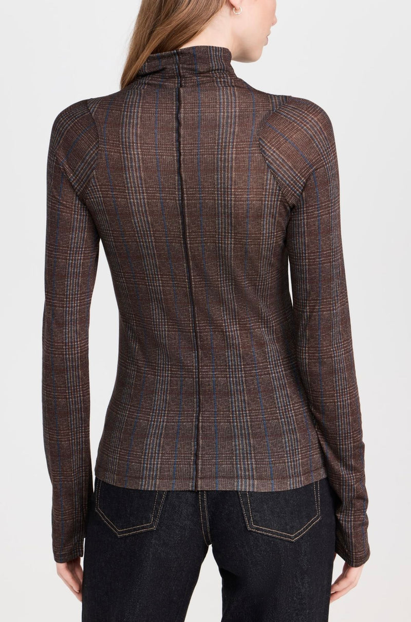 Shaw Paneled Long Sleeve Tee-Tops/Blouses-Uniquities