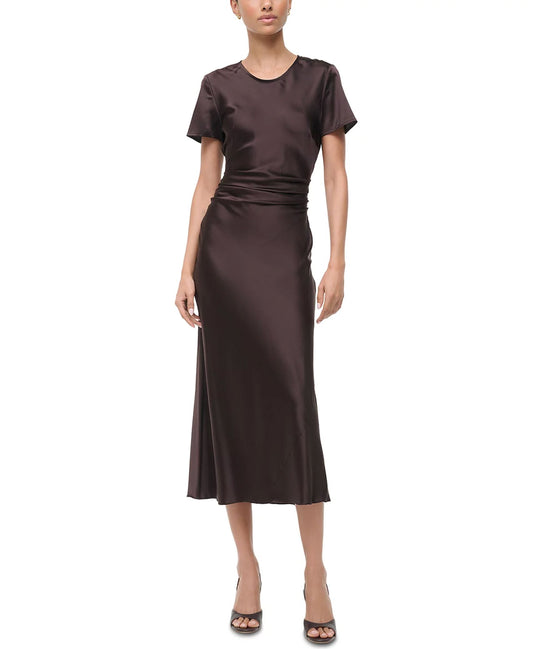 Marcel Silk Dress-Dresses-Uniquities