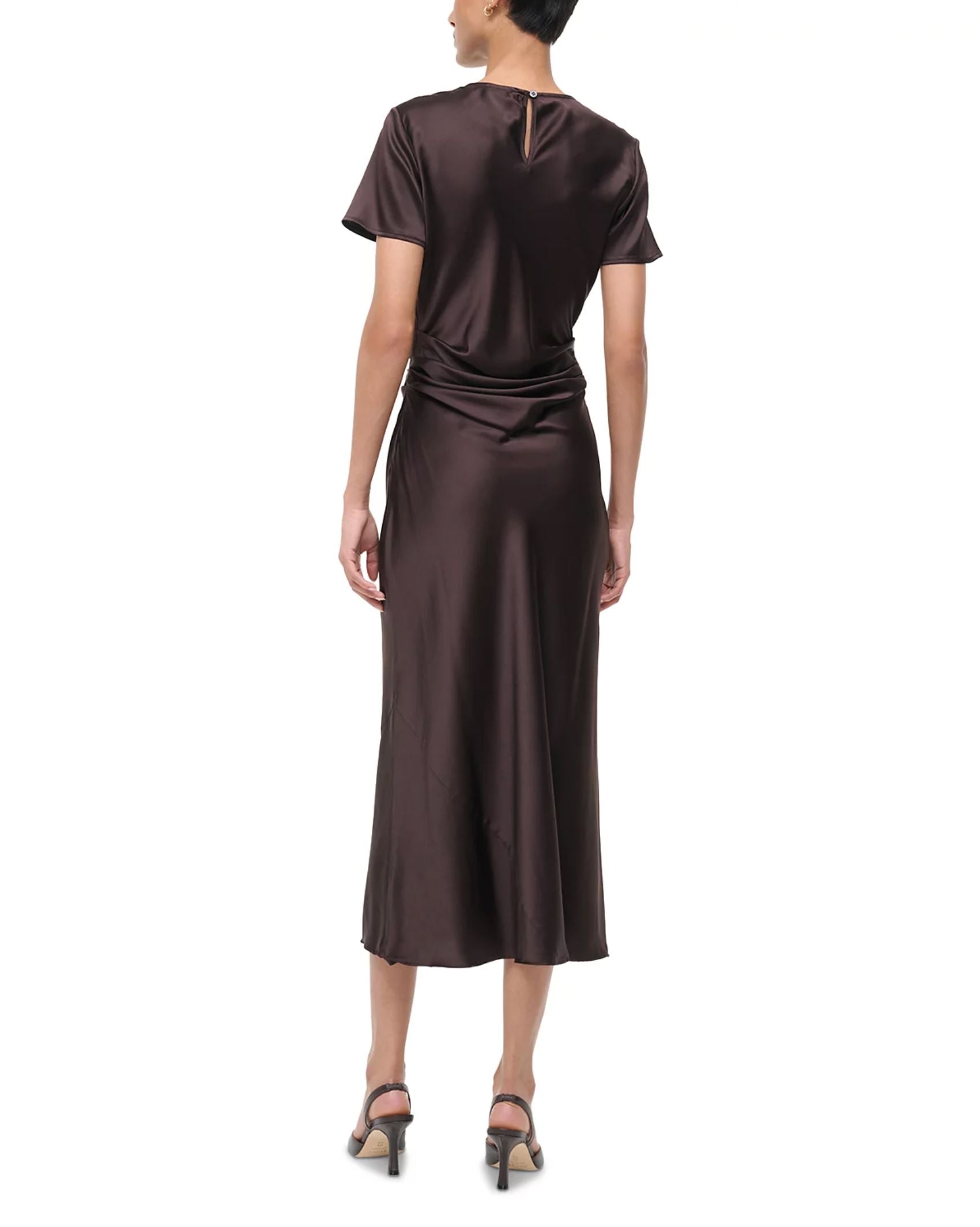 Marcel Silk Dress-Dresses-Uniquities