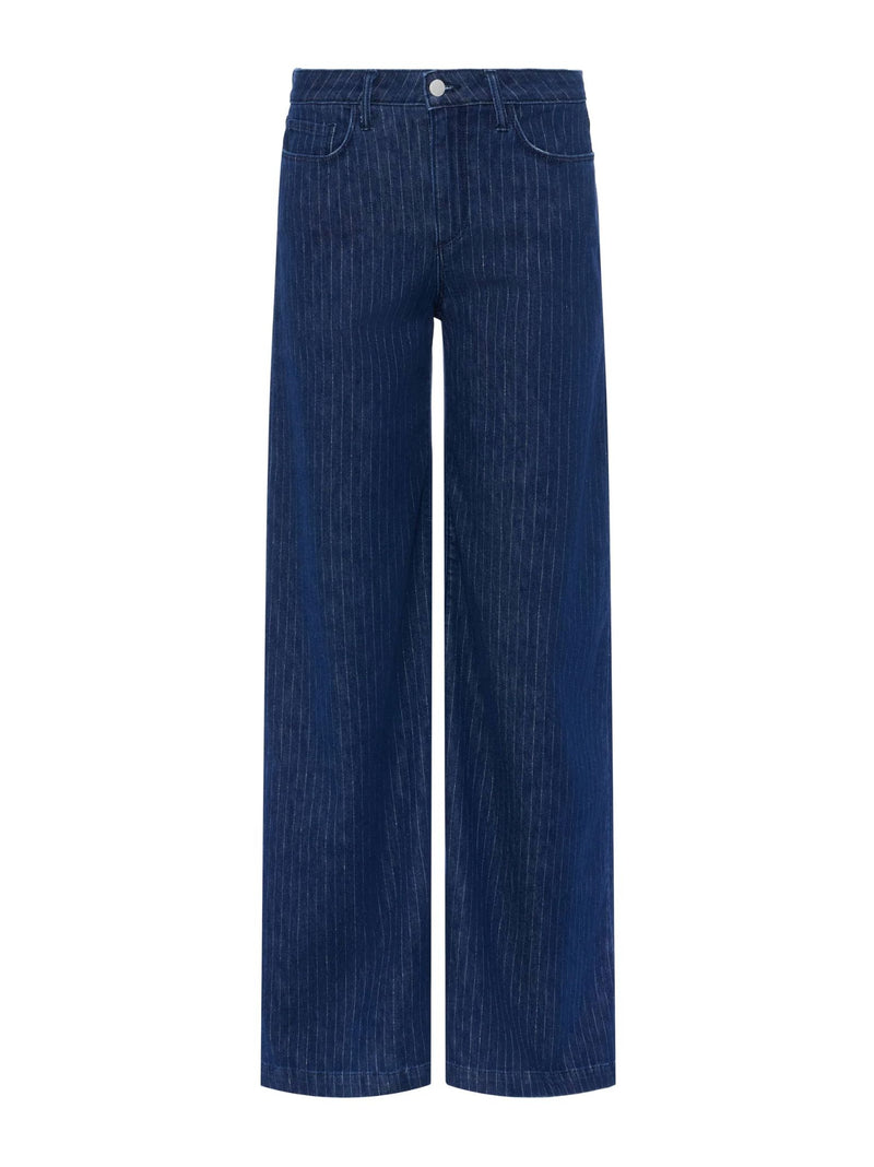 Quincy High Rise Wide Leg Jeans-Denim-Uniquities