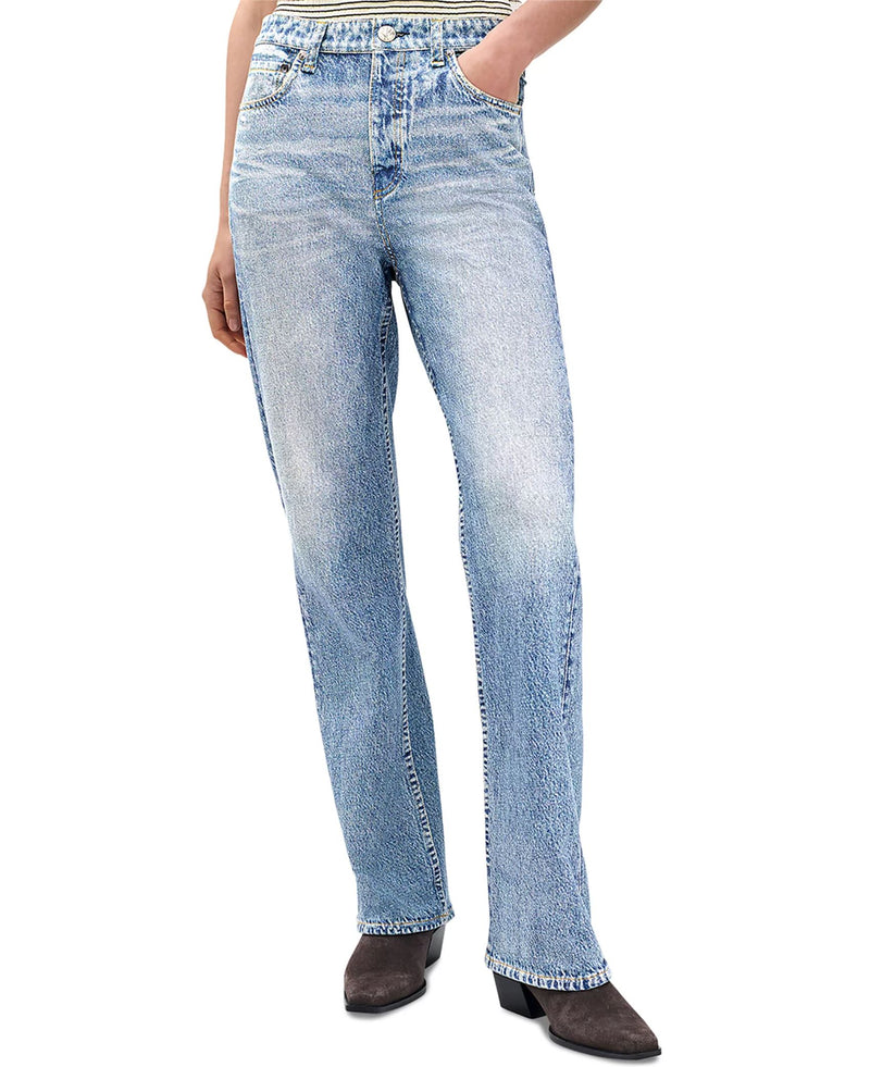 Miramar Shea Straight Pant-Denim-Uniquities