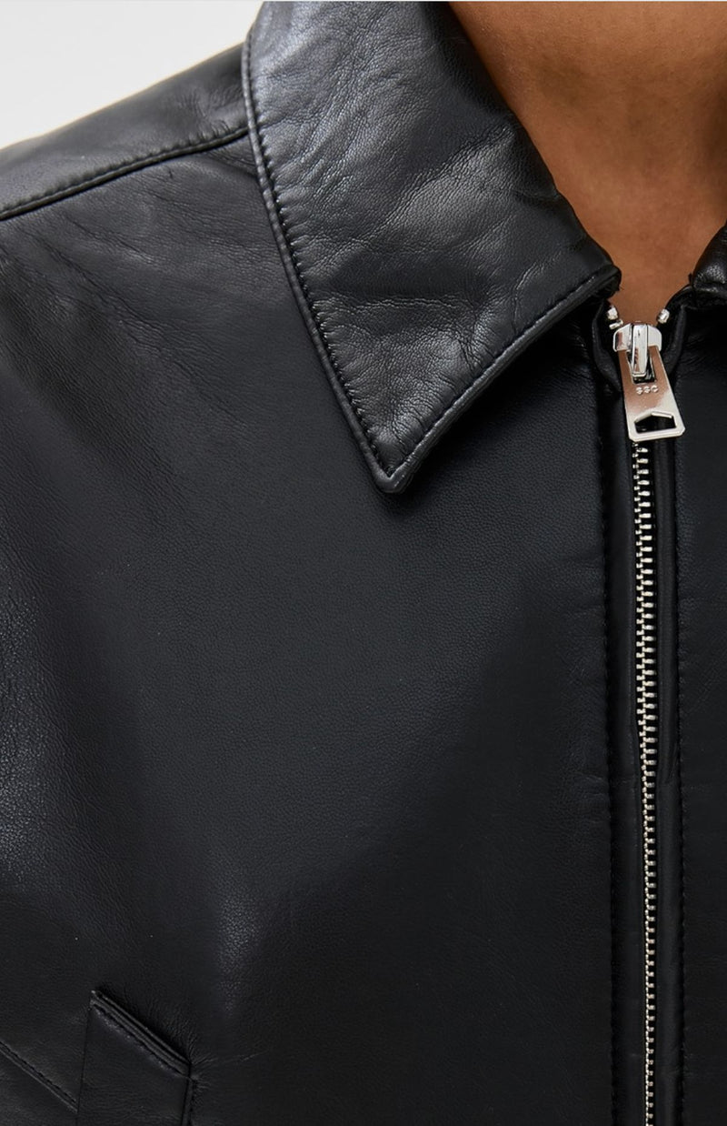 Essie Recycled Cropped Jacket-Jackets-Uniquities