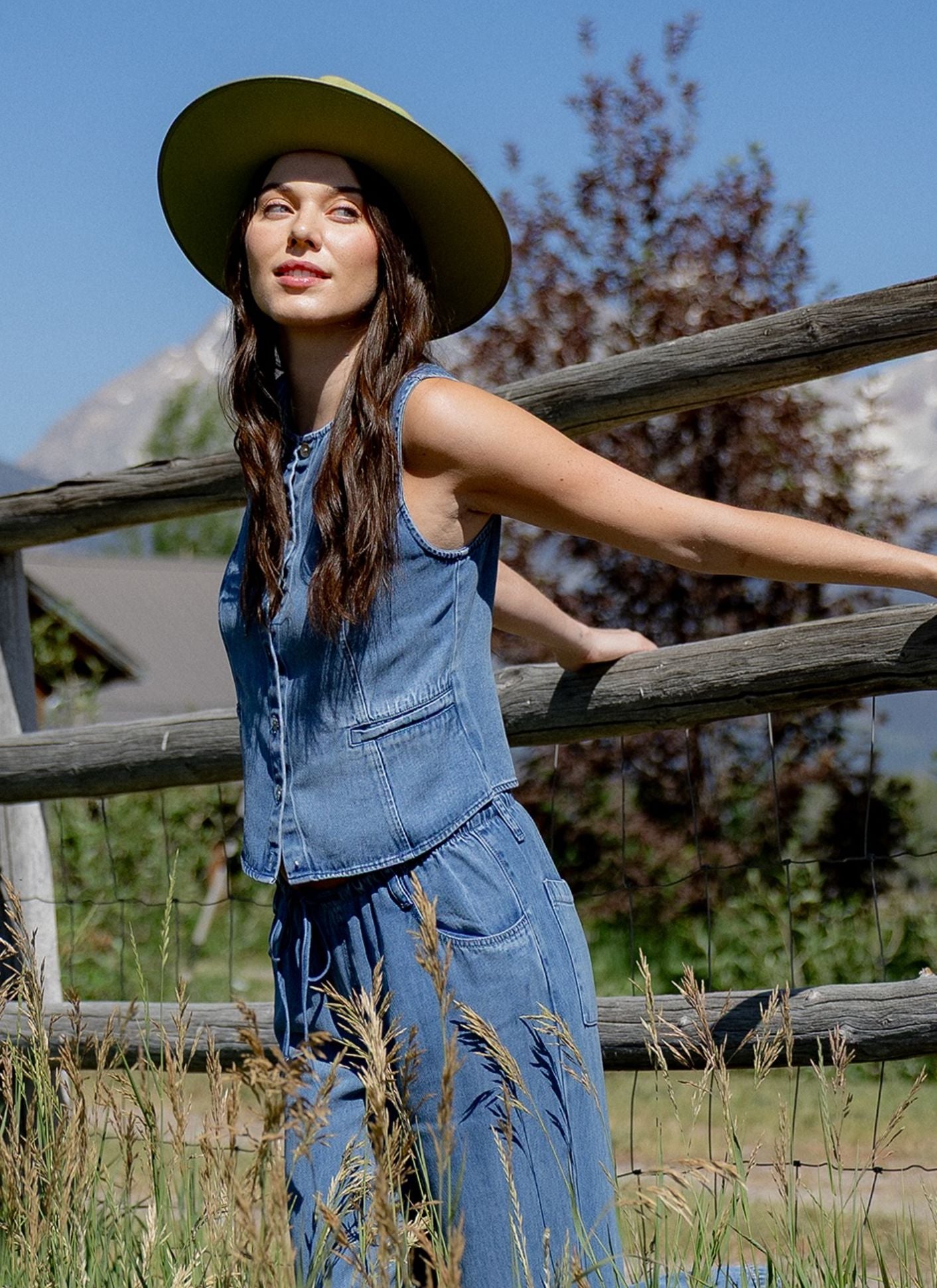 High Neck Fitted Vest-Tops/Blouses-Uniquities