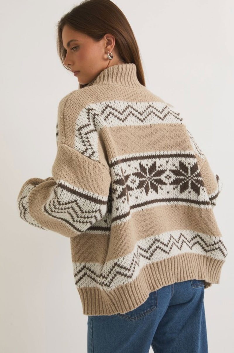 Claudia Zip Jacket-Sweaters-Uniquities