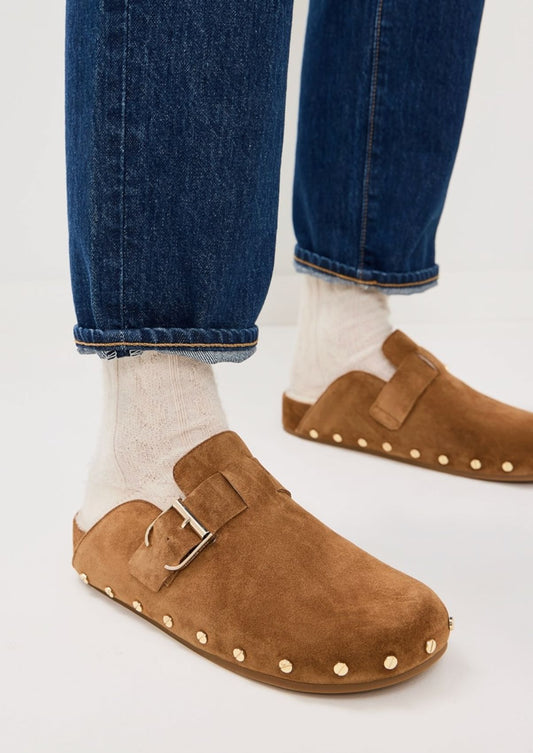 Fern Shearling Clog-Shoes-Uniquities