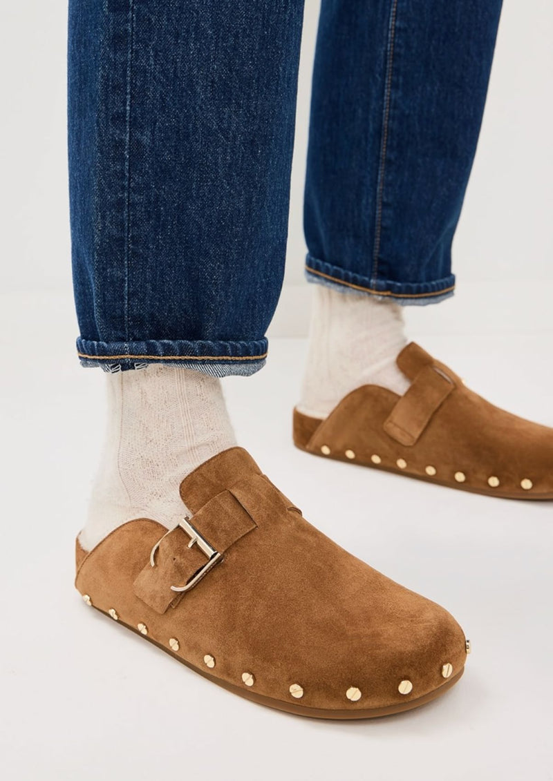 Fern Shearling Clog-Shoes-Uniquities