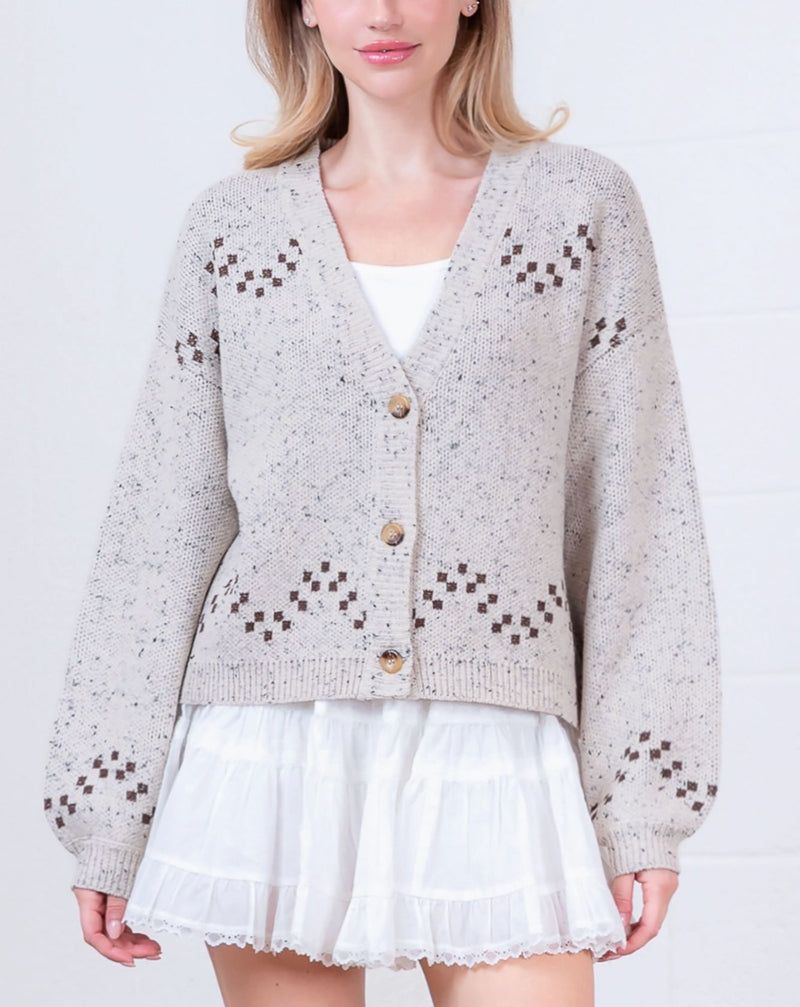 Millie Horse Cardigan-Sweaters-Uniquities