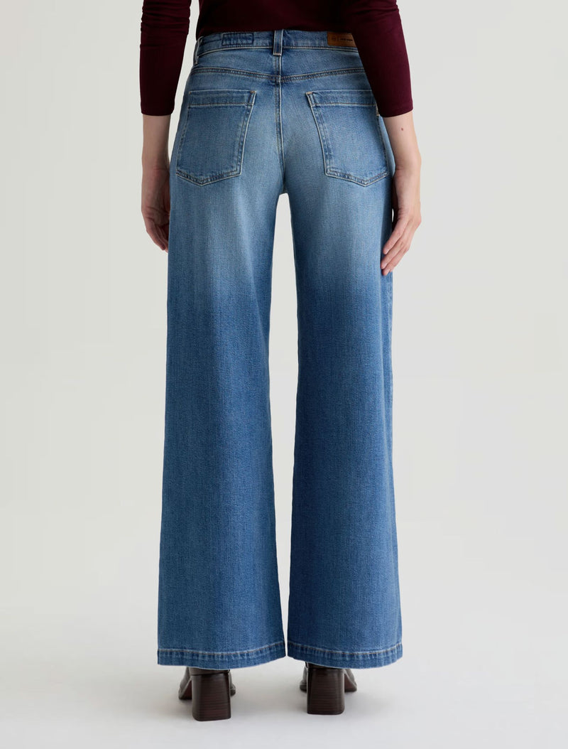 Stella Low Slung Palazzo Jeans-Denim-Uniquities