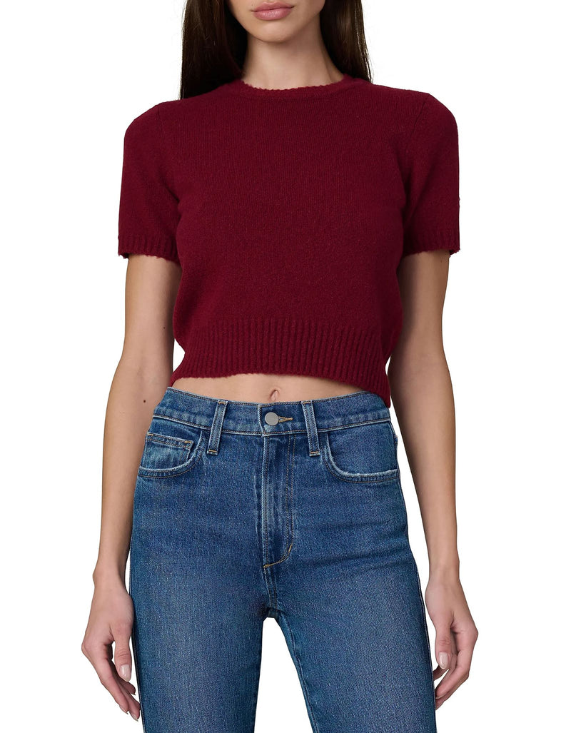 Steph Shrunken Sweater Tee-Sweaters-Uniquities