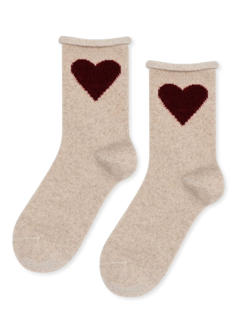 Love Cashmere Crew Sock-Accessories-Uniquities