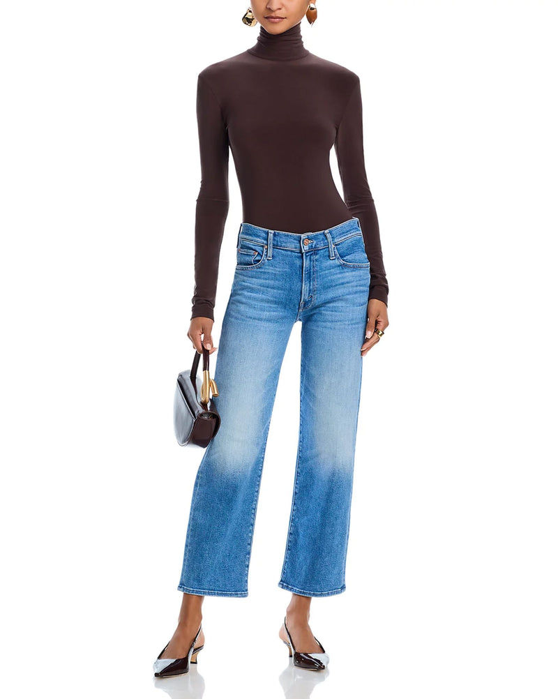 The Mid Rise Rambler Zip Ankle Jeans-Denim-Uniquities