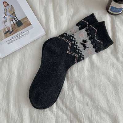 Fairisle Dog Sock-Accessories-Uniquities