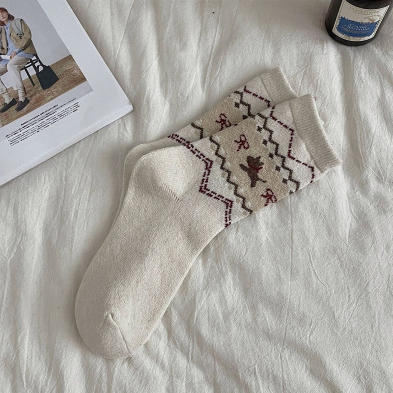 Fairisle Dog Sock-Accessories-Uniquities