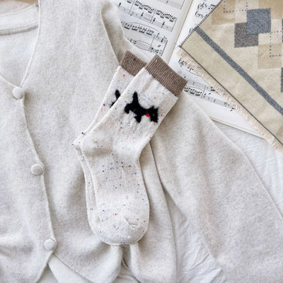 Dog Printed Sock-Accessories-Uniquities