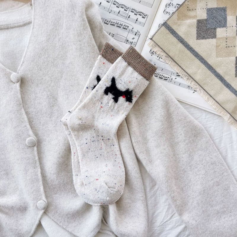 Dog Printed Sock-Accessories-Uniquities