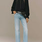 The Bookie Sneak Jeans in Cool as a Cat-Denim-Uniquities
