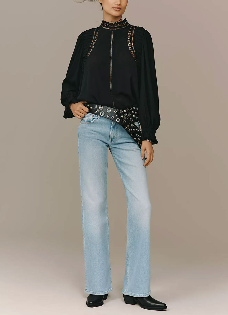 The Bookie Sneak Jeans in Cool as a Cat-Denim-Uniquities