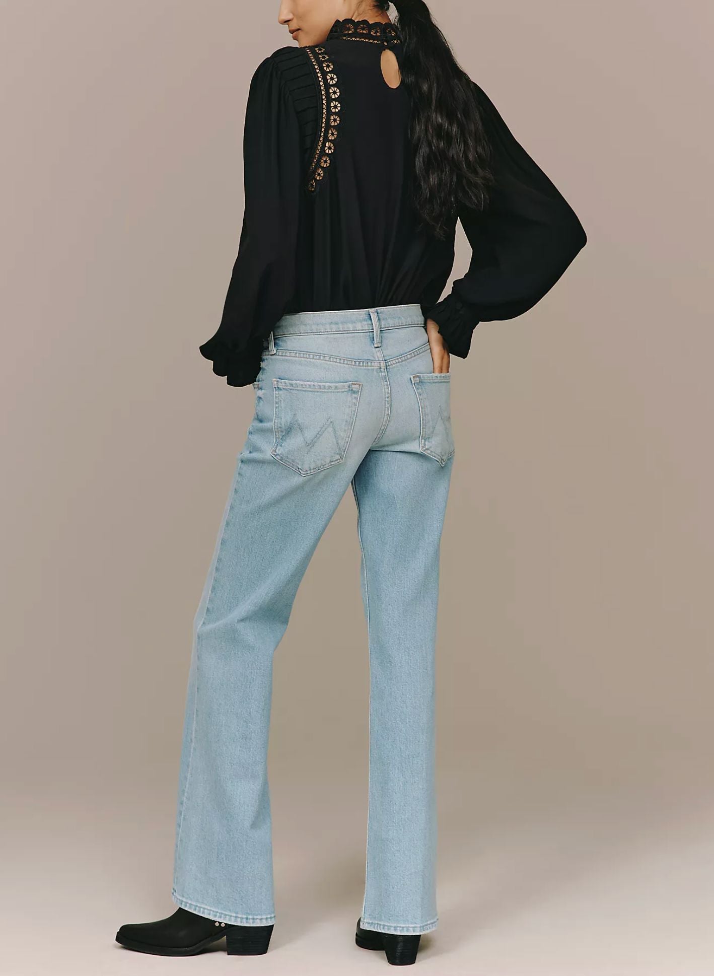 The Bookie Sneak Jeans in Cool as a Cat-Denim-Uniquities