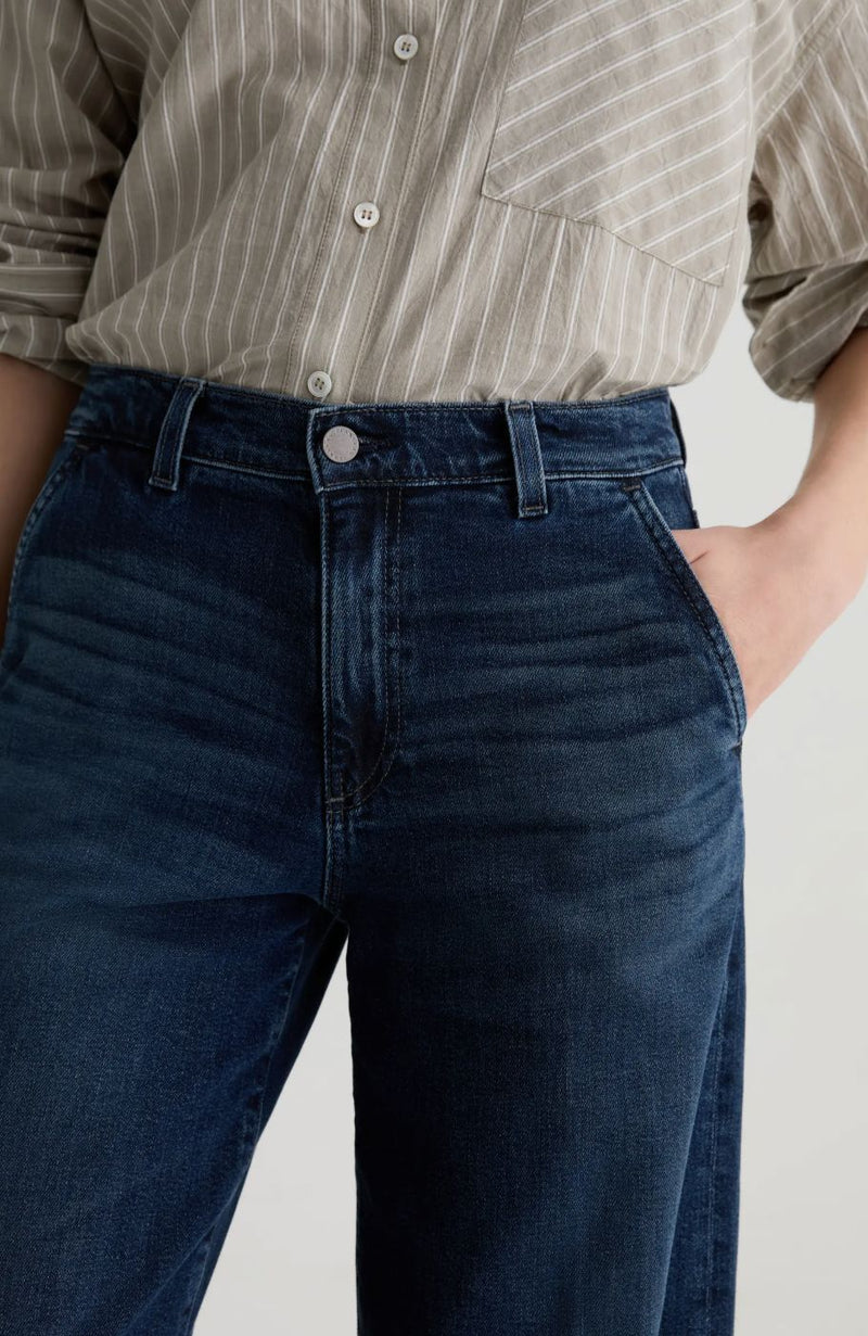 Stella Low Slung Palazzo Jeans-Denim-Uniquities