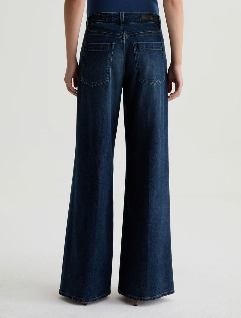 Stella Low Slung Palazzo Jeans-Denim-Uniquities