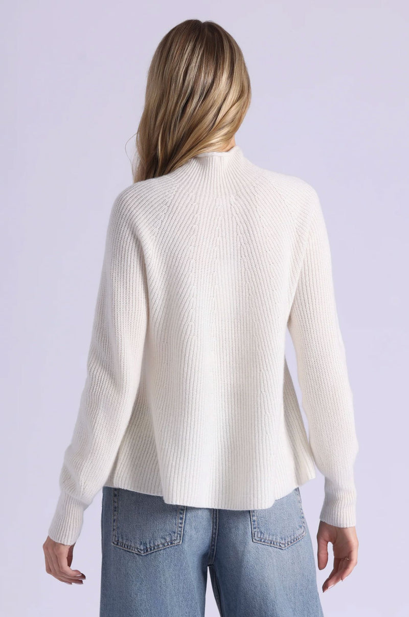 Luxe Cashmere Seamless Mock-Sweaters-Uniquities