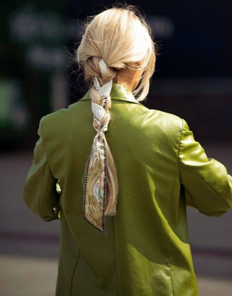 Twilly Scarf Brown-Accessories-Uniquities