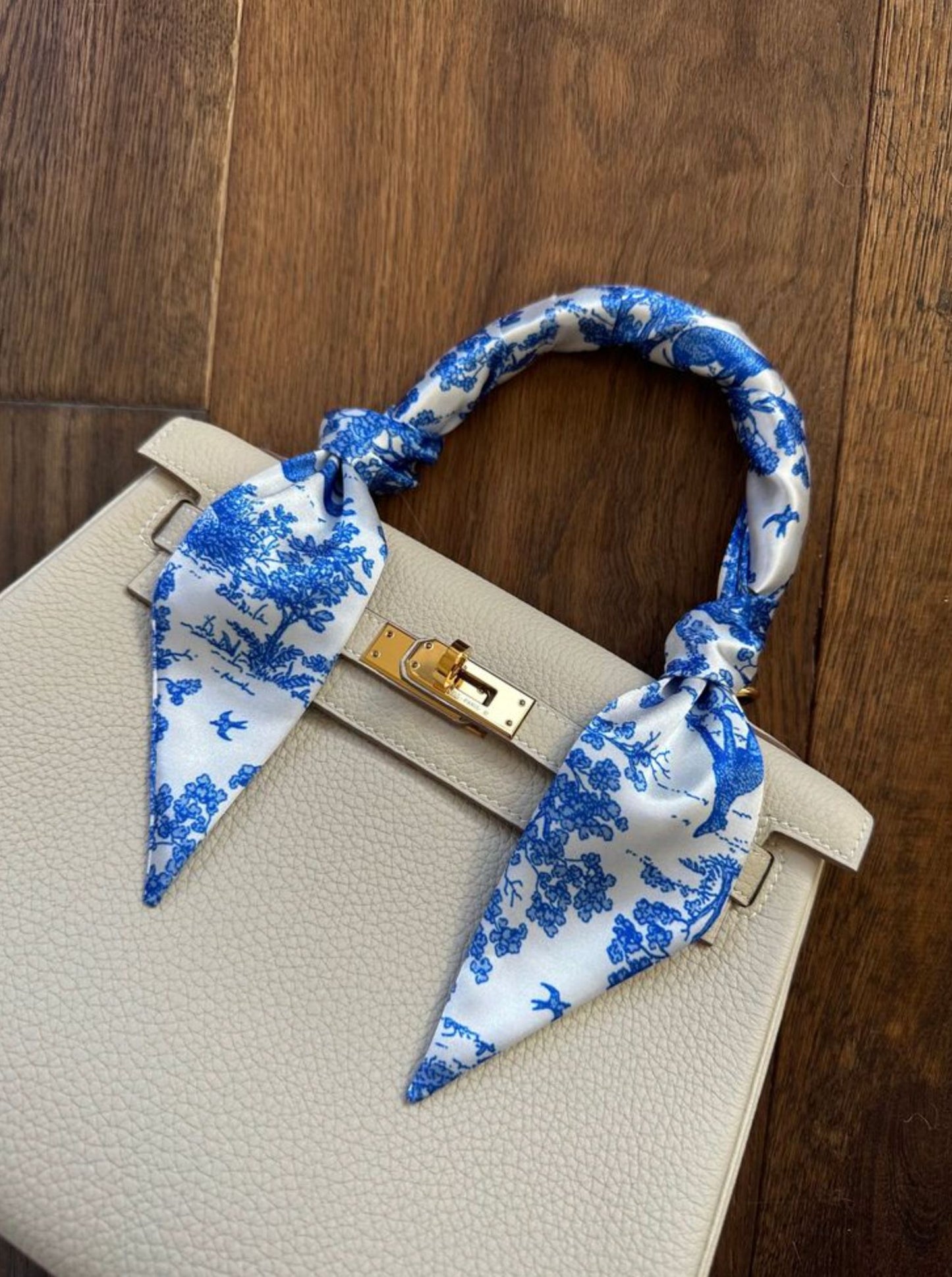 Twilly Scarf Teal-Accessories-Uniquities