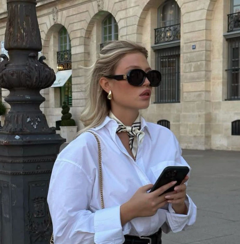 Twilly Scarf Red-Accessories-Uniquities