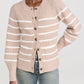 Josie Structured Stripe Cardi-Sweaters-Uniquities