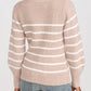 Josie Structured Stripe Cardi-Sweaters-Uniquities