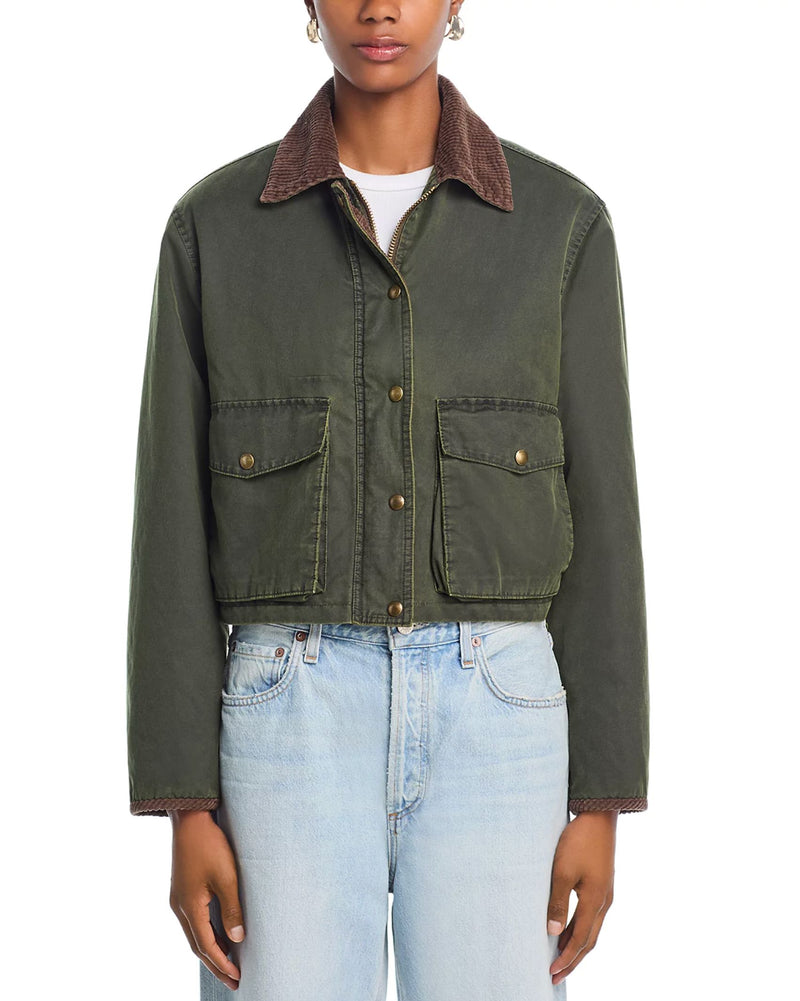 Catching A Break Crop Jacket-Jackets-Uniquities