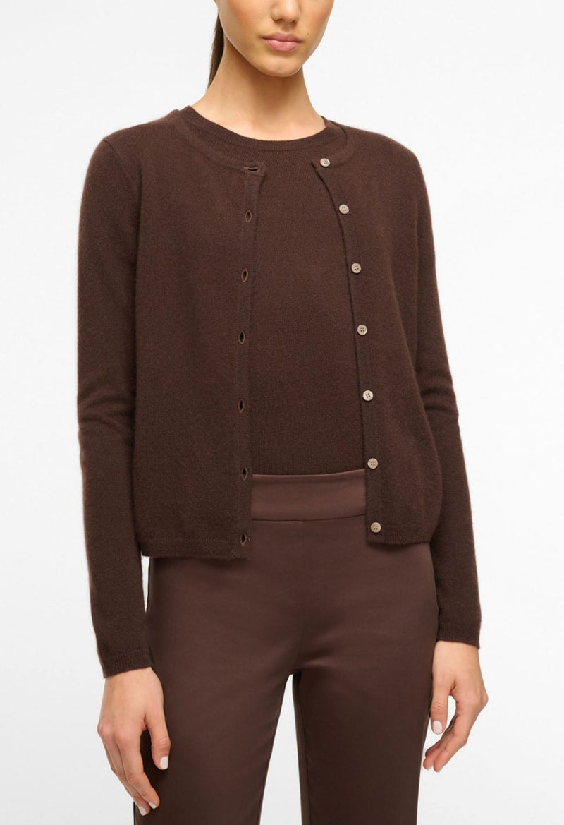 Midnight Cashmere Cardigan-Sweaters-Uniquities