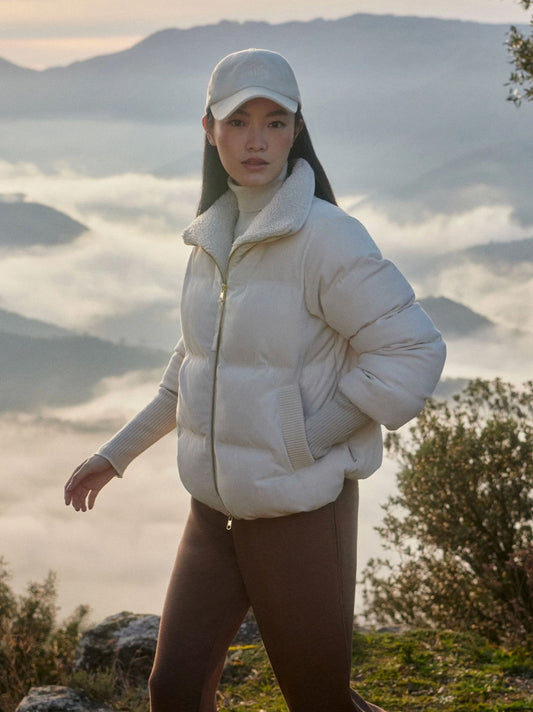 Brackley Cord Puffer Jacket-Jackets-Uniquities