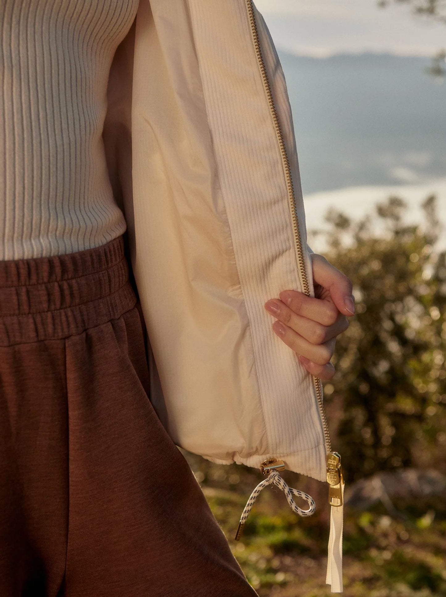 Brackley Cord Puffer Jacket-Jackets-Uniquities