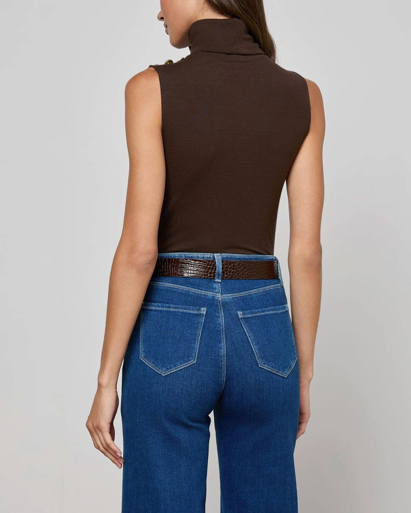 Ceci Sleeveless Turtleneck-Tops/Blouses-Uniquities