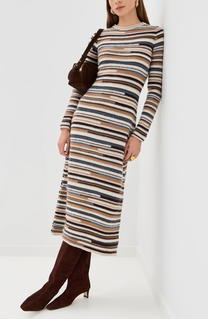 Sanders Knit Dress-Dresses-Uniquities