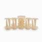 Medium Claw Clip Almond Beige-Accessories-Uniquities