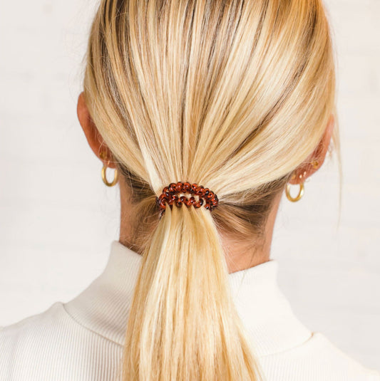 Small Hair Ties Tortoise-Accessories-Uniquities
