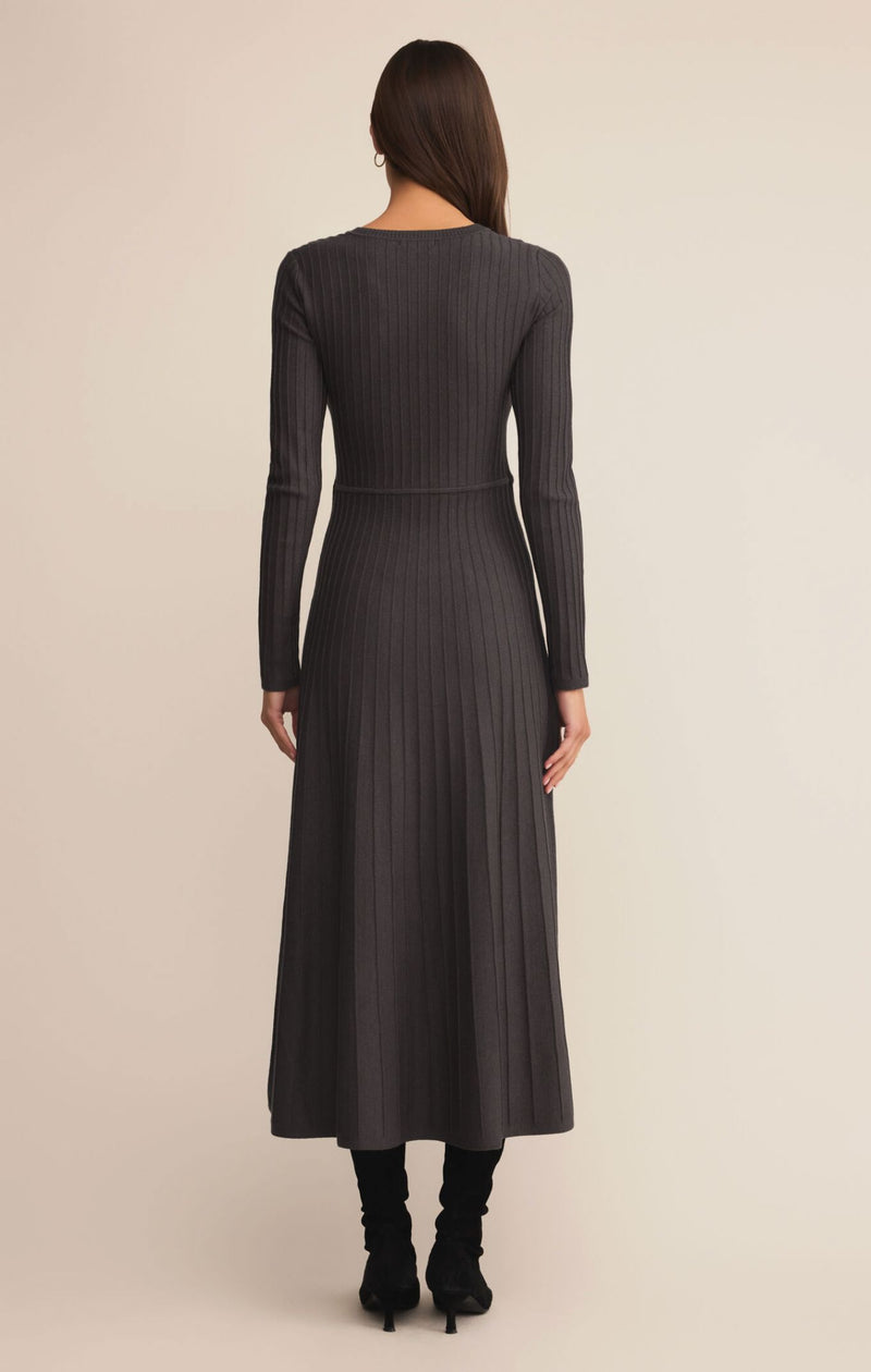 Jasper Midi Sweater Dress-Dresses-Uniquities