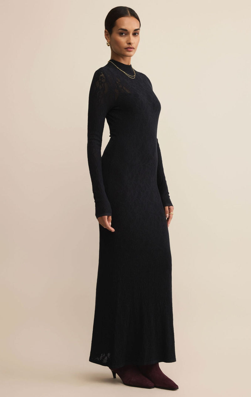 Aden Mesh Sweater Dress-Dresses-Uniquities