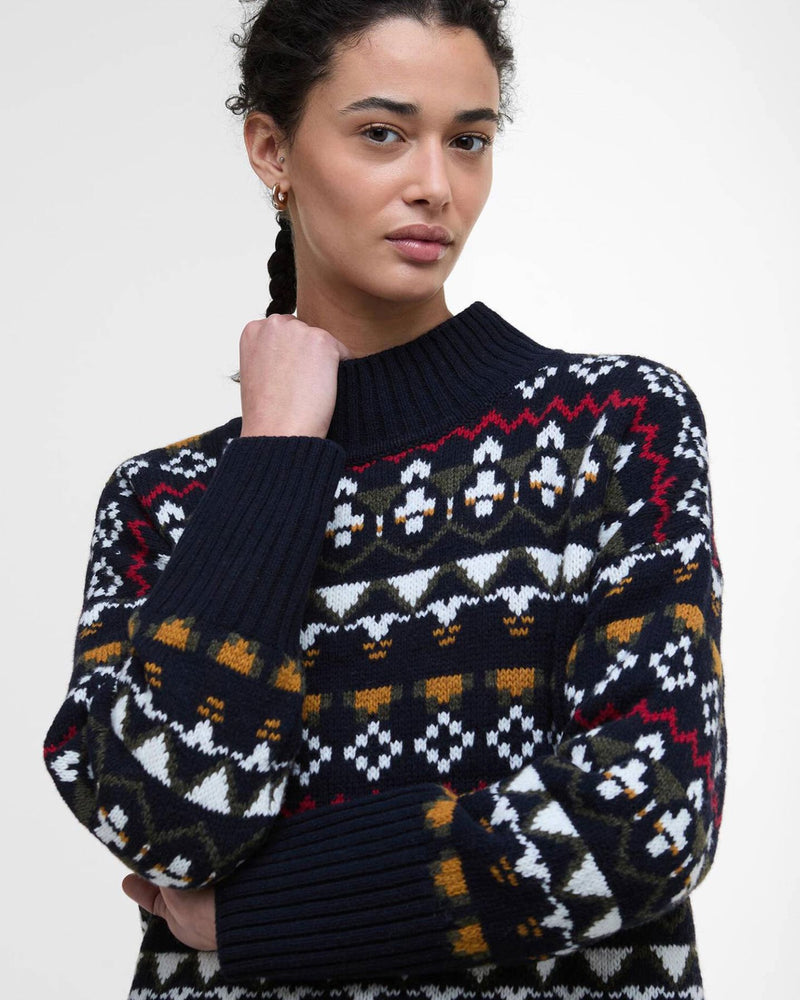 Larisa Fairisle Jumper-Sweaters-Uniquities