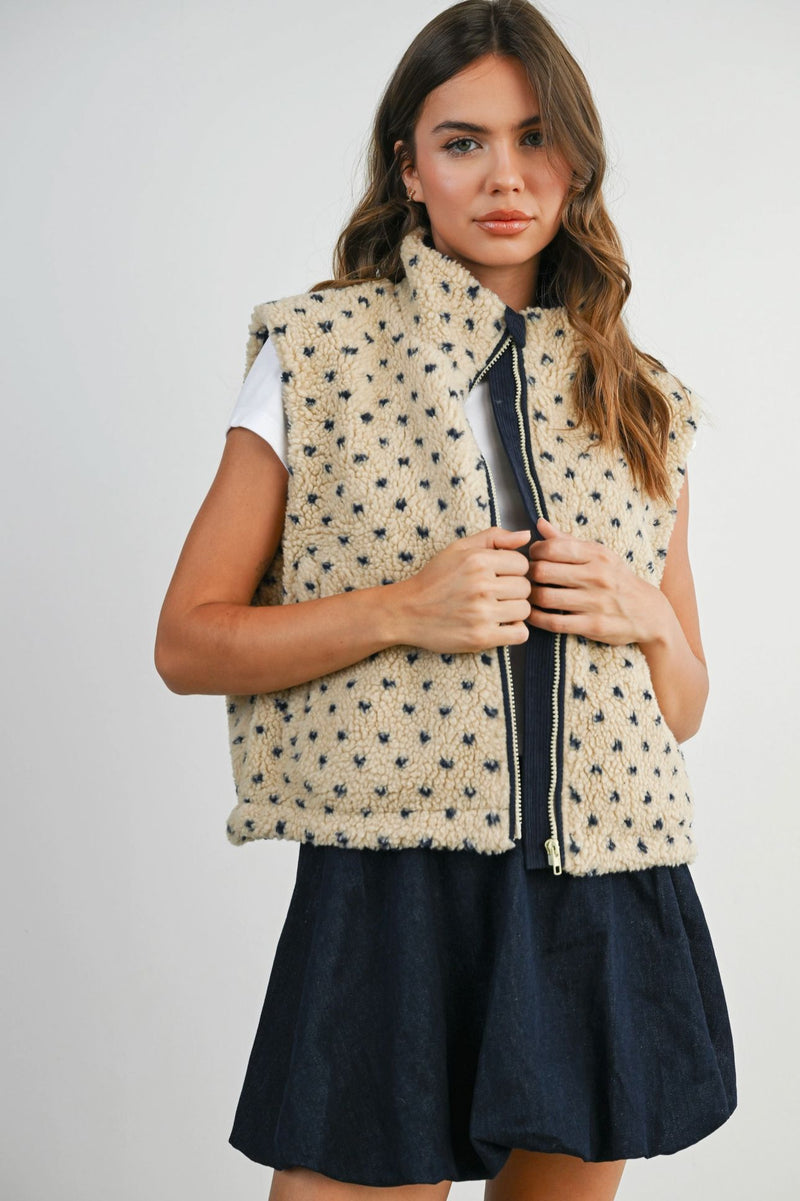 Addie Fleece Vest-Jackets-Uniquities