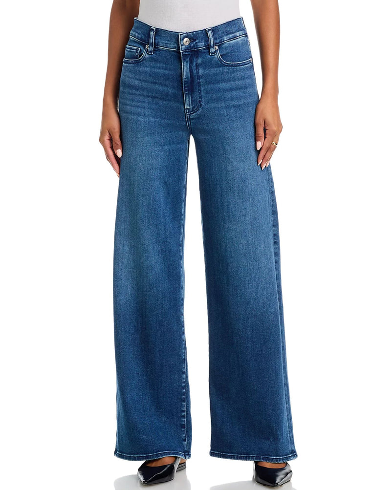 Le Slim Palazzo Jeans-Denim-Uniquities