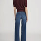 Le Slim Palazzo Modernist Pocket Jeans-Denim-Uniquities