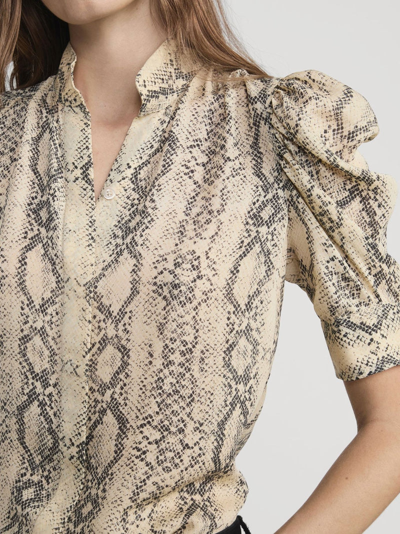 Snake Gillian Top-Tops/Blouses-Uniquities
